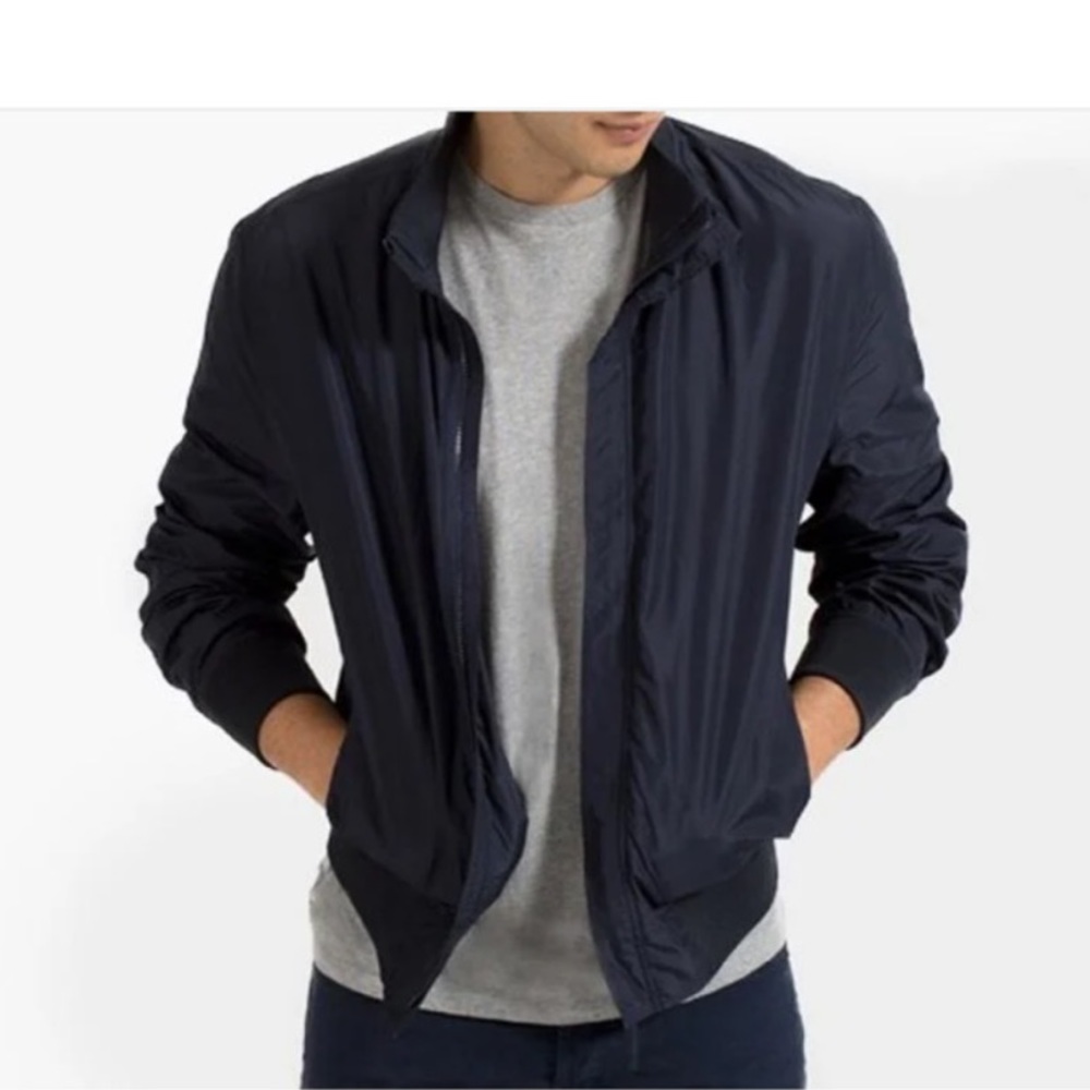 Men’s Lightweight Jacket in Black.